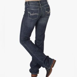 Wrangler Women's Dark Blue Boot Cut Jeans